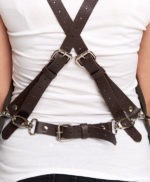 Fartuch klasyczny Black (2 kieszenie)